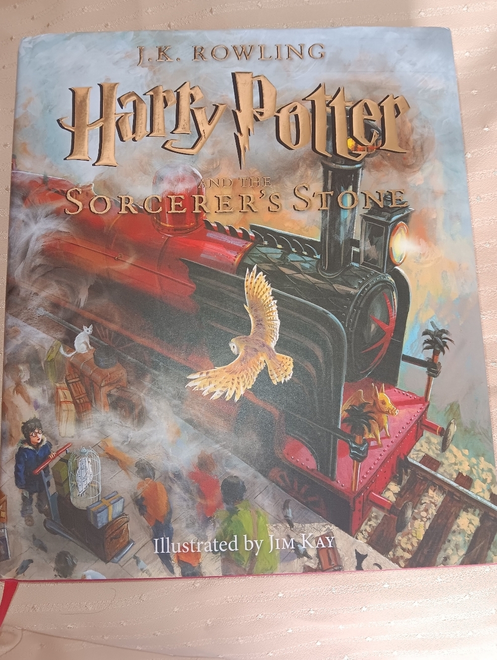 Harry Potter the Sorcerer’s Stone Illustrated Hardcover